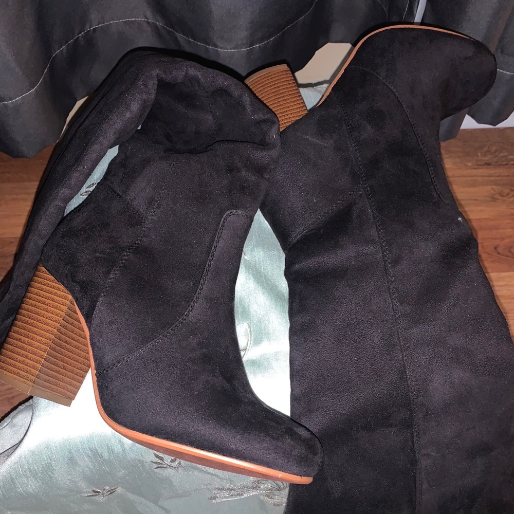JustFab knee boots